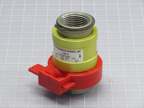 MASTER PNEUMATIC  V35-6  LOCKOUT SHUTOFF VALVE  For Sale