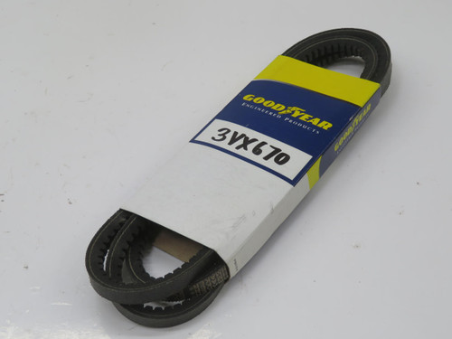Goodyear  3VX670  V-Belt  For Sale