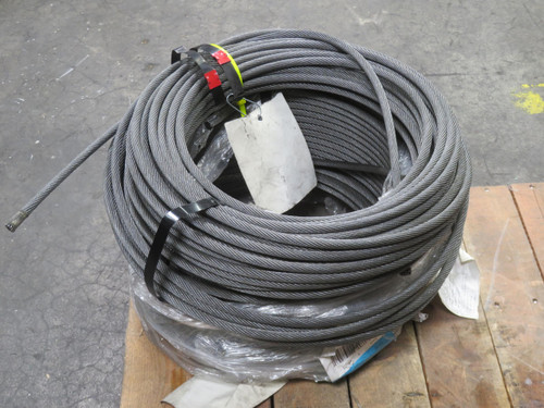 Lot of 350 ft DRAHTSEILWERK HEMER  EN 12385-4  STEEL WIRE ROPE  For Sale