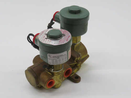 ASCO  8344B62M0  DOUBLE SOLENOID VALVE  For Sale