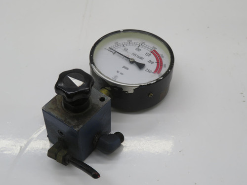 Nissei  8283655  Pressure Gauge  For Sale