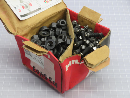 Lot of 100 HILTI  X-BT-MF M10/10 SN4  THREADED STUDS  For Sale