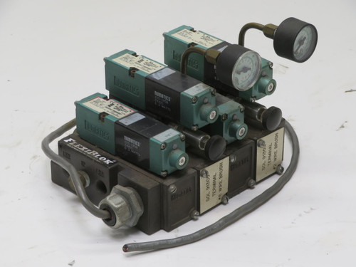 NUMATICS  082SA415M000061  SOLENOID ASSY w MINIFOLD FLEXIBLOK  For Sale