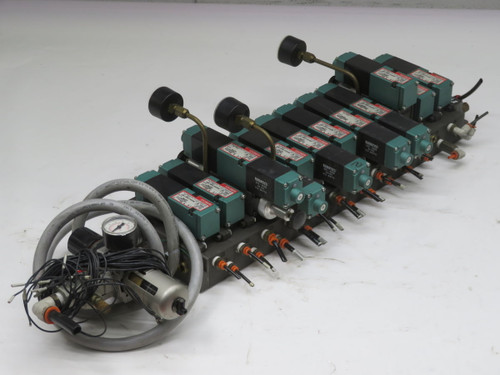 NUMATICS  082SA415M017N61  SOLENOID ASSY w MINIFOLD FLEXIBLOK  For Sale