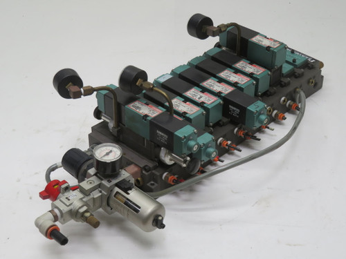 NUMATICS  082SA415M017N61  SOLENOID ASSY w MINIFOLD FLEXIBLOK  For Sale