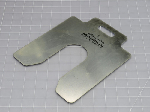 Lot of 20 MAUDLIN PRODUCTS  MSC010  SLOTTED SHIM STOCK STAINLESS STEEL
  For Sale