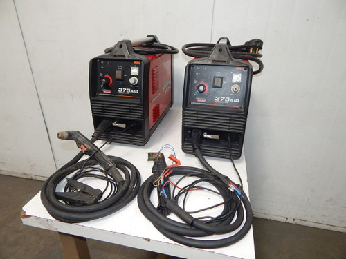 Lot of 2 Lincoln Electric  Tomahawk 375 Air    For Sale