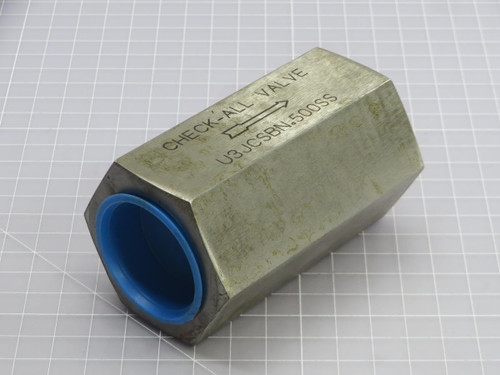CHECK-ALL VALVE  U3JCSBN.500SS    For Sale