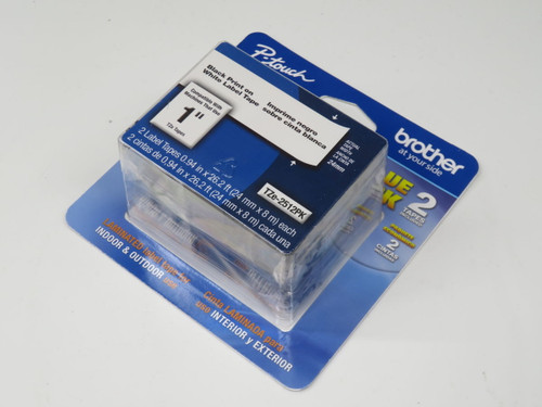 Lot of 2 BROTHER  TZE-2512PK    For Sale
