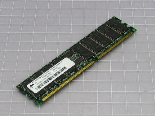 Lot of 4 MICRON  MT18VDDT64726-265B2 PC2100R-25330-M1   For Sale