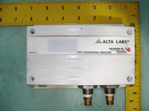 ALTA LABS PWTBXX03S WET DIFFERENTIAL PRESSURE TRANSDUCER T7743