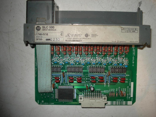 ALLEN-BRADLEY 1746-IV16 SLC500 INPUT MODULE T6226