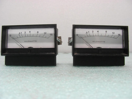 2 EIL KILOWATTS METER RANGE: 0-1MADC 0-16 KILOWATTS T7304