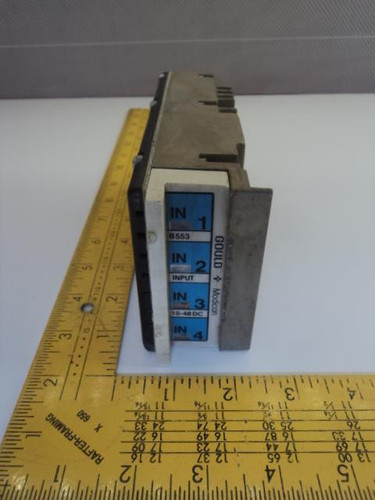 GOULD MODICON B553 10-48VDC INPUT MODULE T15298