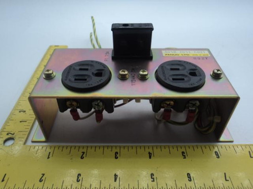GE FANUC A05B-2051-C021 RECEPTACLE 115VAC 5A T17127