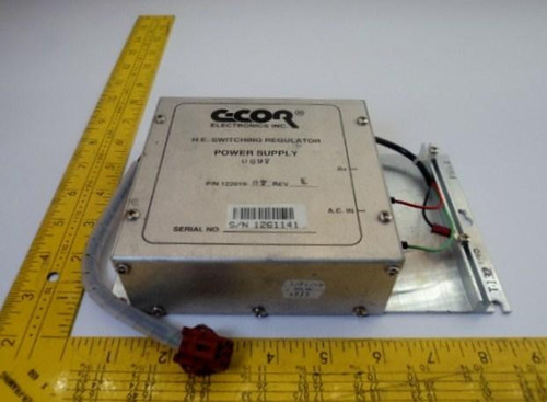 C-COR ELECTRONICS 122019-07 REV.E H.E. SWITCHING REGULATOR POWER SUPPLY T15857