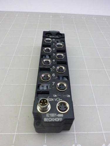 BECKHOFF IE1001 EXTENSION BOX 8 DIGITAL INPUTS T14056