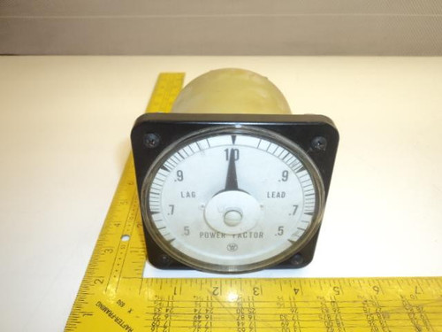 YOKOGAWA 103402FGAD7JFZ 8272A87H01 POWER FACTOR GAUGE T17615
