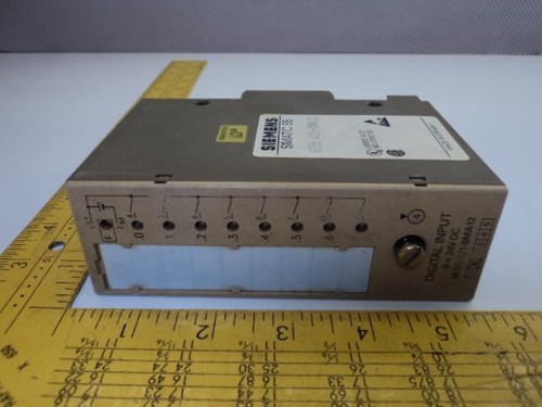 SIEMENS  6ES5 421-8MA12 24VDC INPUT MODULE T15687