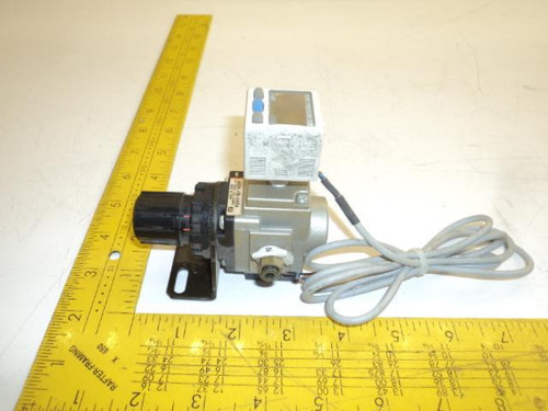 SMC AR20K-01B-X465A ACTUATOR W/DIGITAL PRESSURE SWITCH T19546