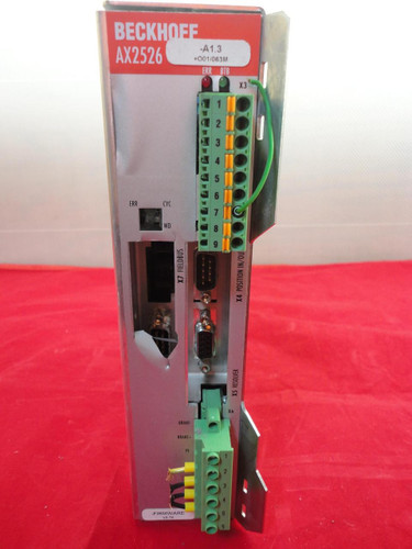 BECKHOFF AX2526-B200 S406BA-LB-520 SERVO DRIVE