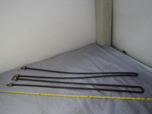 2   TUBULAR HEATING ELEMENTS 35"L 2" W LOT T12610