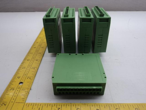 LOT OF 5 PHOENIX CONTACT TYP UEGM PULSE EXPANSION MODULES T18963