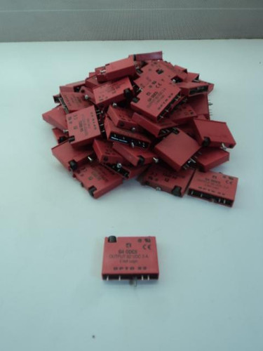 LOT OF 74 OPTO 22 G4 0DC5 OUTPUT MODULES 60VDC 3A T16757