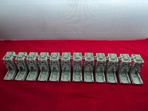 LOT OF 12 HARTING PC-GF20 CONNECTORS 15A 500V T20762