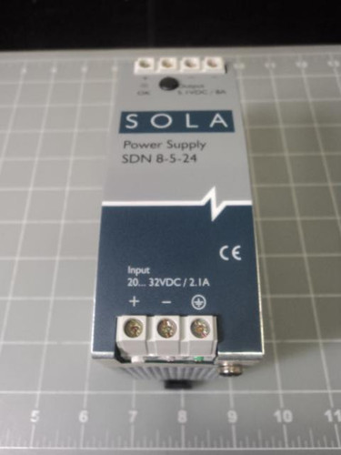 SOLA  SDN8-5-24 POWER SUPPLY T13248