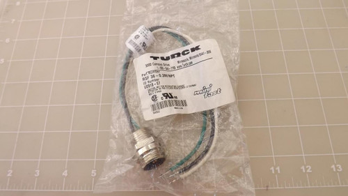 TURCK RSF 36-0.3M/NPT CONNECTOR RECEPTACLE T24170