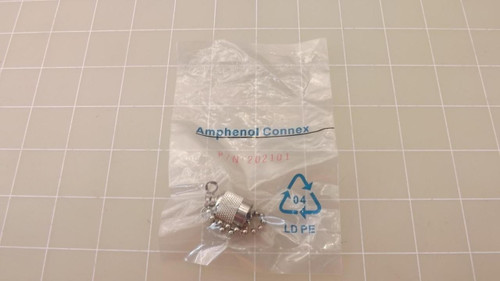 AMPHENOL CONNEX 202101 TNC CAP FOR FEMALE CONNECTOR WITH CHAIN T24930