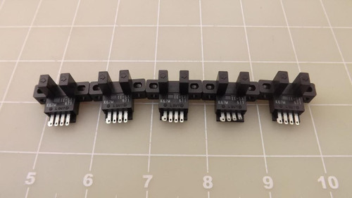 LOT OF 5 OMRON EEXSX671 OPTO SENSORS T23853