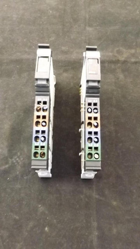 LOT OF 2 REXROTH INDRAMAT R-IB IL 24 PWR IN POWER TERMINALS T21899