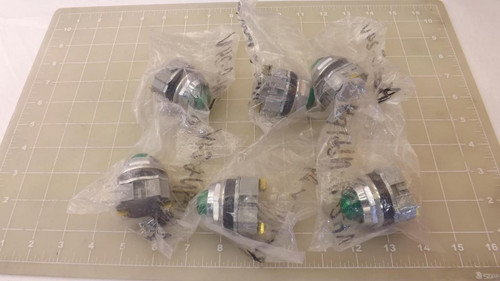LOT OF 6 IDEC APD199N PILOT LIGHT T26654
