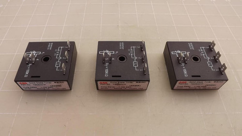 LOT OF 3 ABB TSD6321P SOLID STATE TIMER T28348