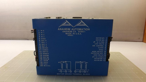 ANAHEIM AUROMATION DPR11VA1 MOTOR DRIVER TERMINAL BLOCK T29997