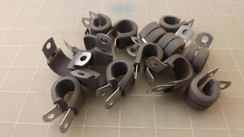 LOT OF 14 UMPCO S369-WH8 CLAMP LOOPS T30010