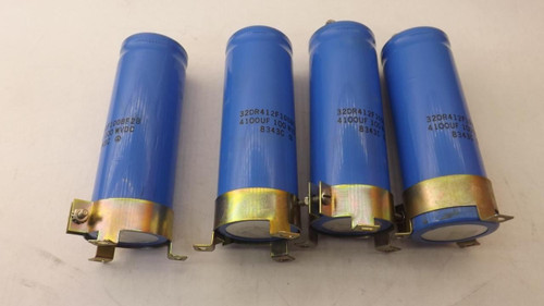 LOT OF 4  32DR412F100BF2B 8343C CAPACITORS T29156