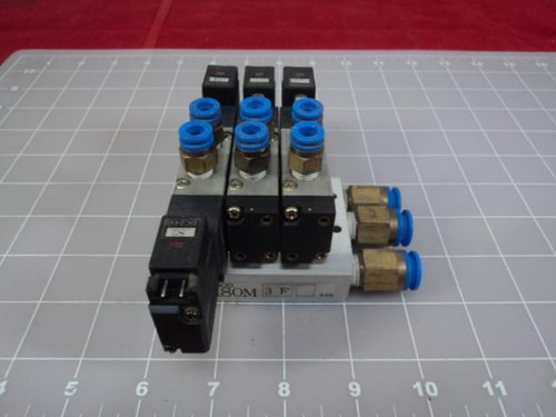 3 KOGANEI 180-4E2 SOLENOID VALVE ASSEMBLY T12211