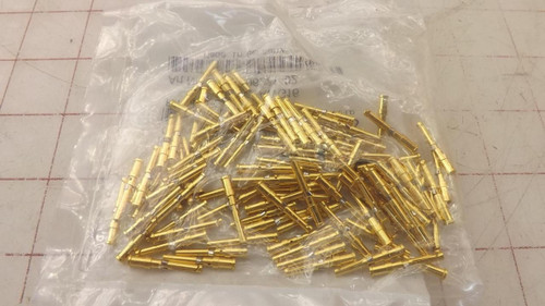 LOT OF 100 HARTING R15-BU-C CONTACT CONNECTORS T32136