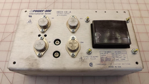 POWER ONE HD24-4.8-A POWER SUPPLY T31842