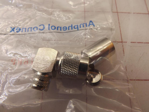 LOT OF 9 AMPHENOL CONNEX 122416RP RF CONNECTOR PLUGS T34007