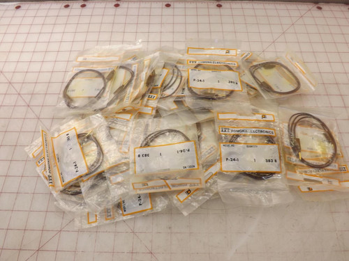 LOT OF 40 ITT POMONA P-24-1 TEST JACK PLUGS T34028