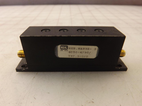 K&L 4C50-4790/T37.5-0/0 WA938-5 MILITARY COMPONENTS T35136