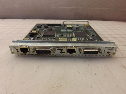 WELLFLEET COMMUNICATION 107947 DUAL ENET NET ETHERNET 34000 MODULE T35544