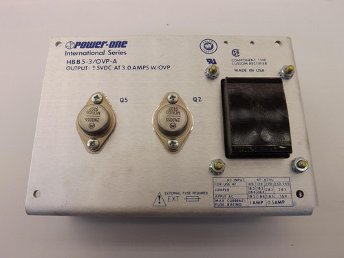 POWER ONE HBB5-3/OVP-A POWER SUPPLY T36421