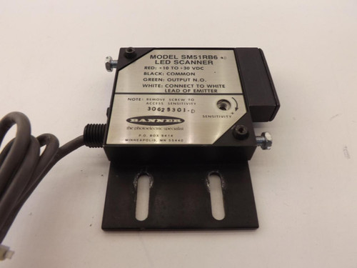 BANNER SM51RB6 LED SCANNER T37671