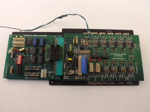 TECHNICAL MICRO SYSTEMS 10370 10380  TMS ADAPTOR AND TMS DRIVER/2 BOARDS T37694