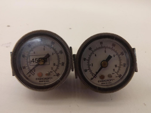 LOT OF 2 ASHCROFT  PRESSURE GAUGE T37223